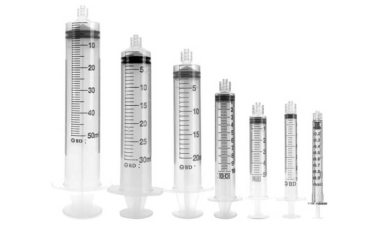 BD Syringe Sizes